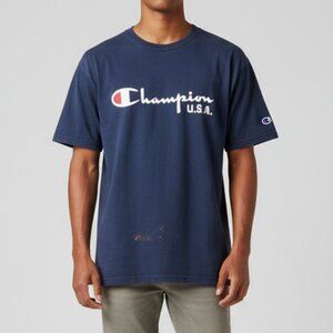 Champion USA Vintage‎ T-Shirt Mens Size XL Reverse Weave Shirt Crewneck 90s Vtg